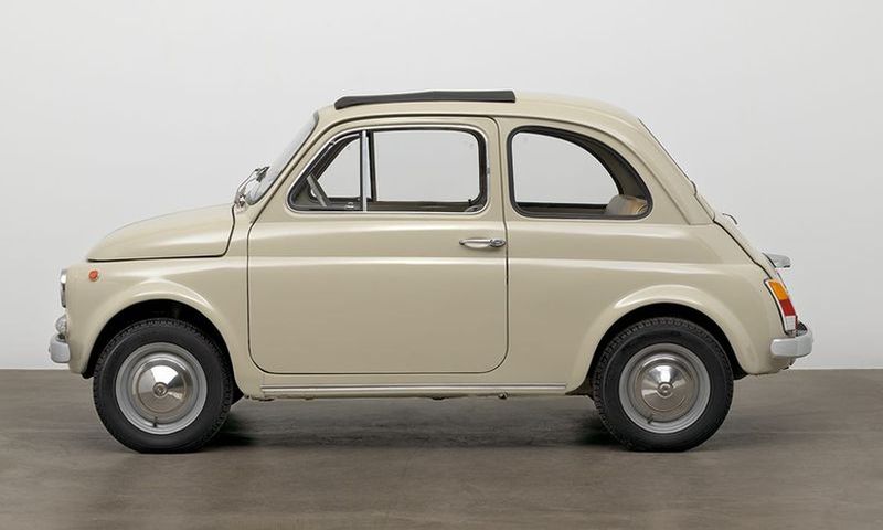 Fiat 500 goes Museum of Modern Art