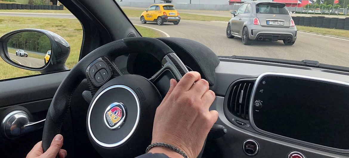 Mit Abarth auf dem Racetrack