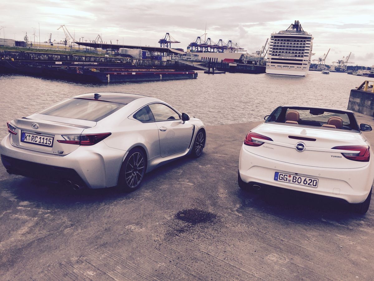 Lexus RC F, Opel Cascada