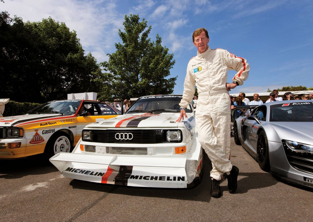 Walter Röhrl und sein Audi Sport quattro S1
