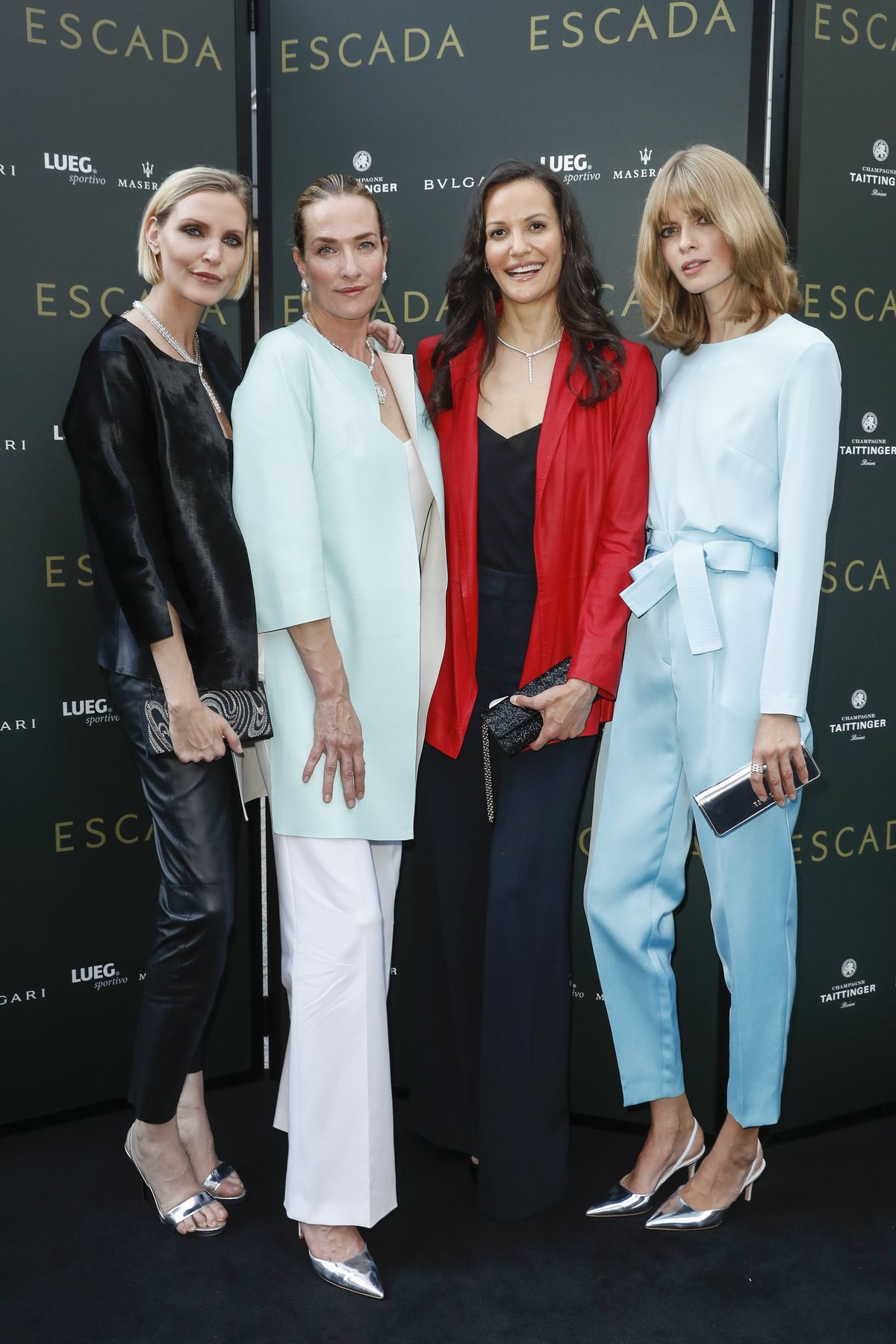 Nadja Auermann, Tatjana Patitz, Claudia Mason, Julia Stegner 