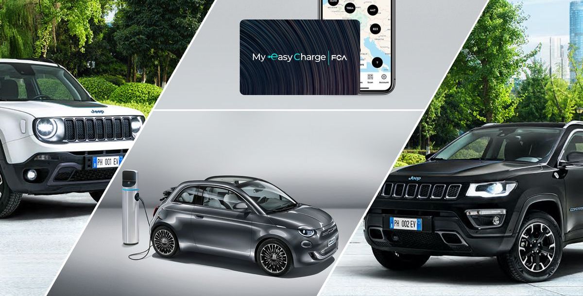 Fiat Chrysler Automobiles und Digital Charging Solutions laden Elektroautos