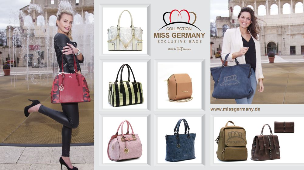 „Miss Germany Exclusive Bags“ der „Collection Miss Germany“