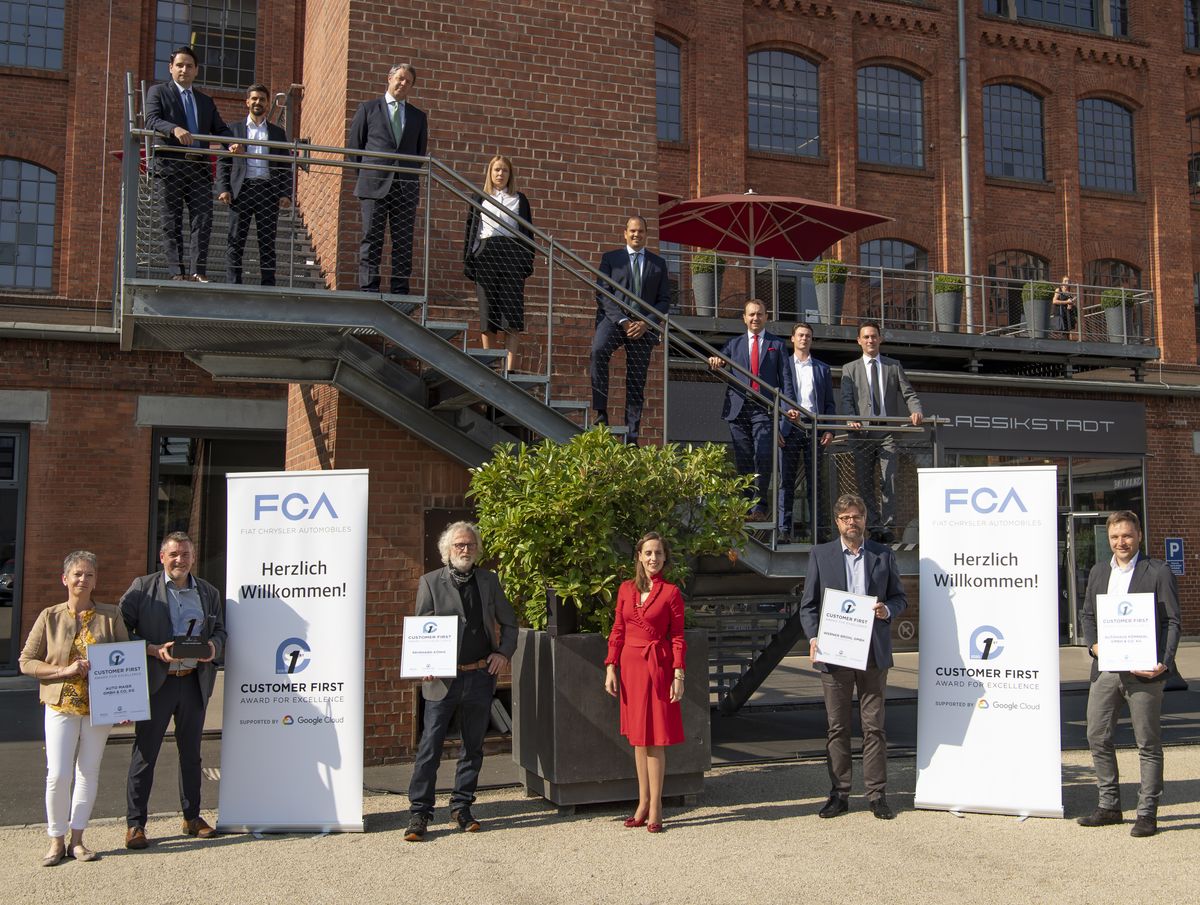 FCA: Handelspartner erhalten "Customer First Award for Excellence"