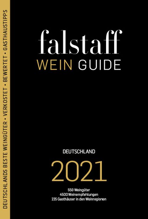 Falstaff Weinguide 2021 19,90 Euro ISBN 978-3-9822182-0-5