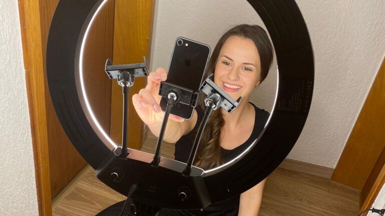Shooting mit dem Ringlicht von Pearl