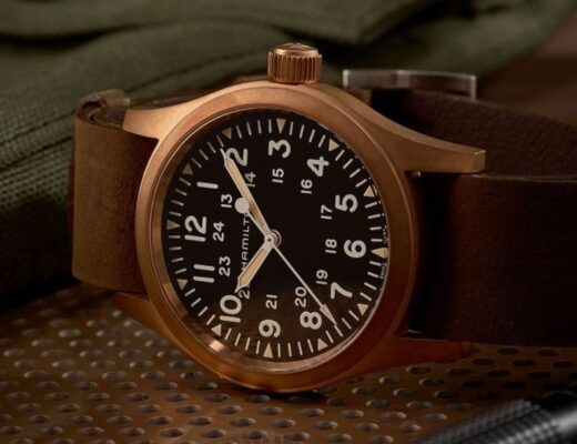 In Bronze - die neue Khaki Field Militäruhr von Hamilton