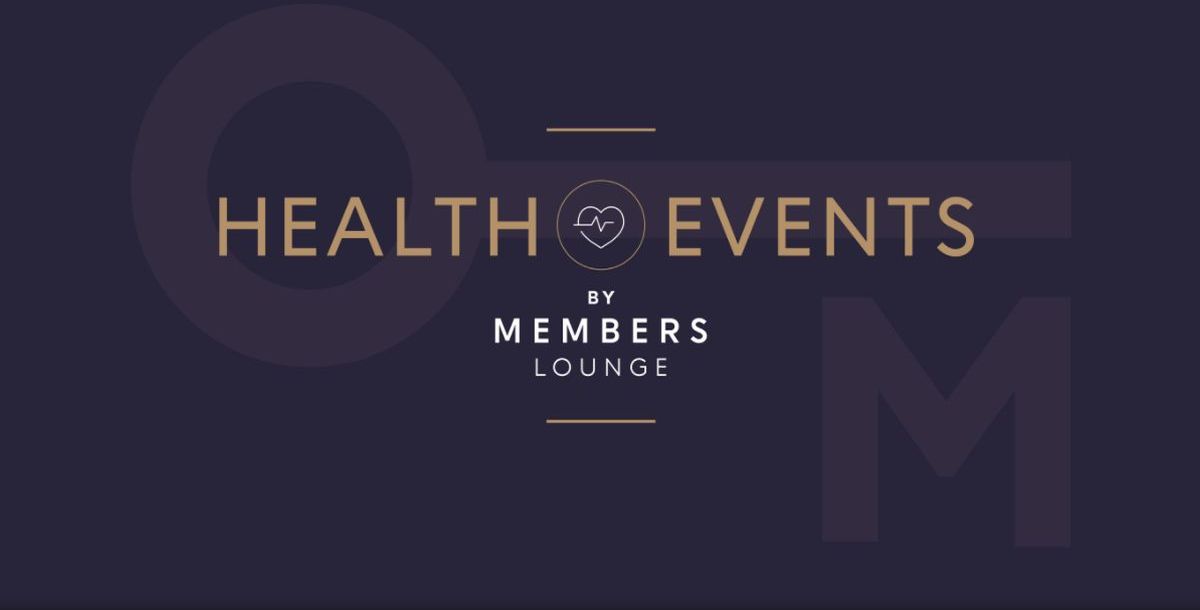 Save the Date - das Memberslounge Health Event 2021