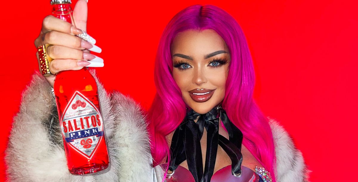 Katja Krasavice steht auf Erdbeer-Geschmack