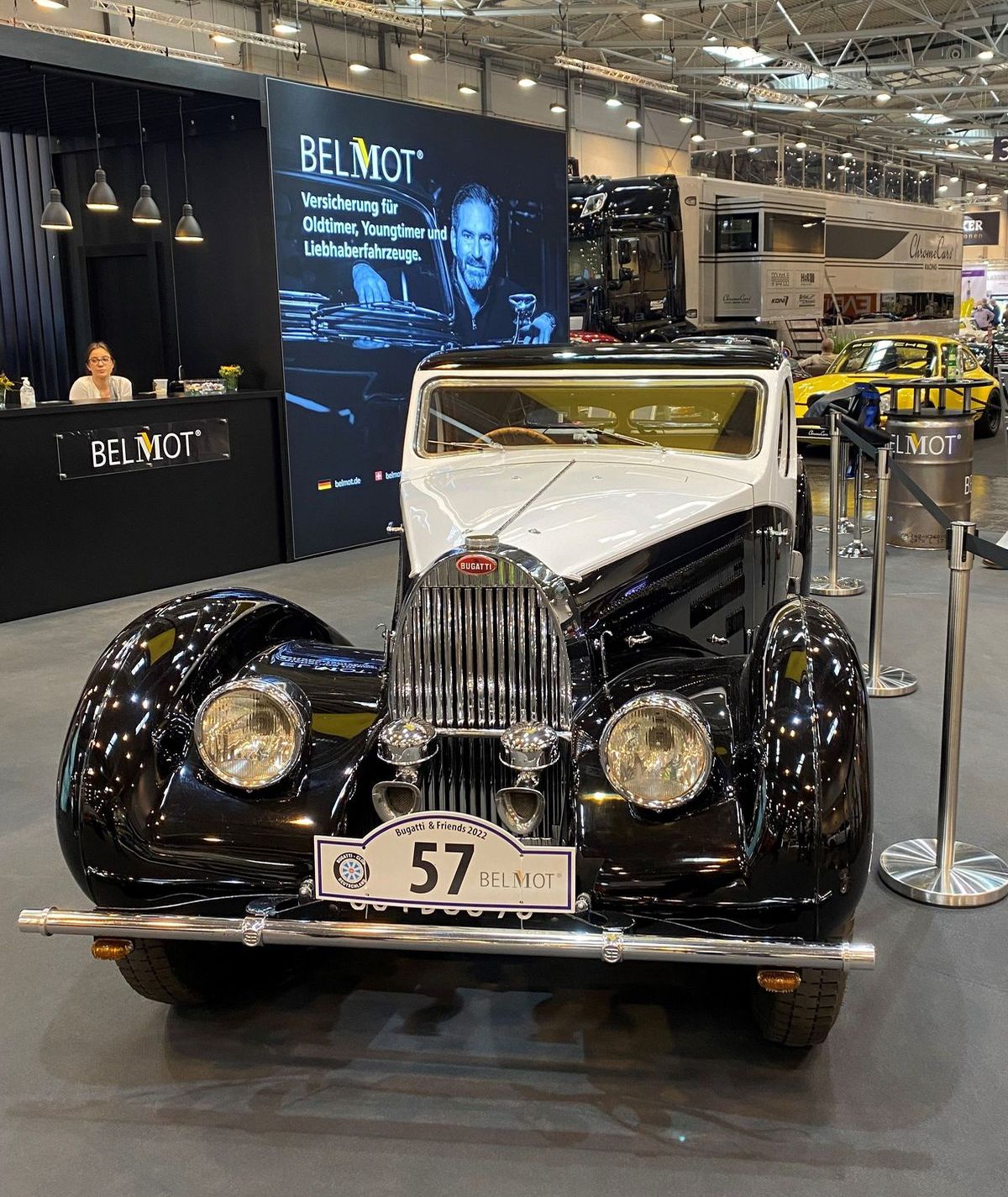 Classic Cars - Bugatti trifft Belmot