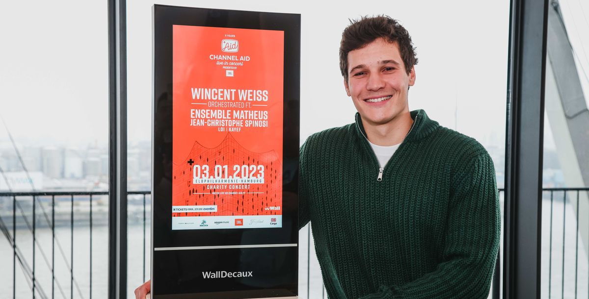 Wincent Weiss heute live aus der Elbphilharmonie streamen