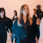 Modedesign - kreative Fashion Show der Studenten Modedesign - kreative Fashion Show der Studenten