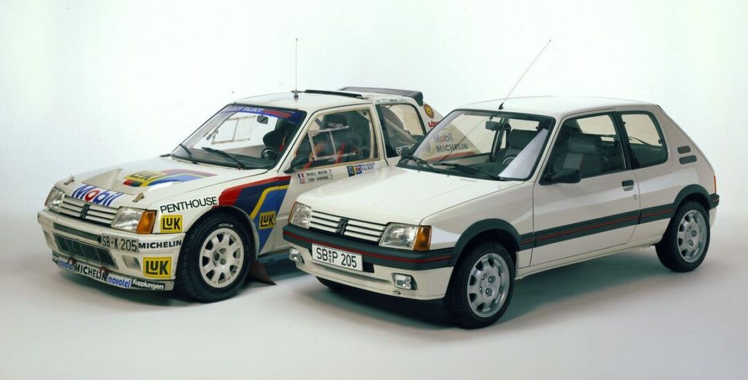 Ein Blick zurück - der legendäre Peugeot 205 GTI