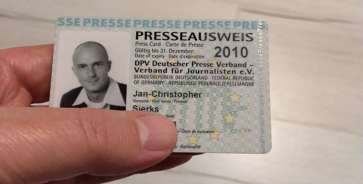 Wer bekommt eigentlich einen Presseausweis - und warum?
