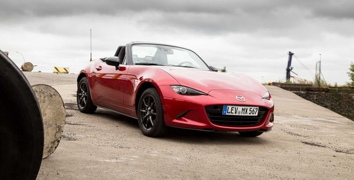Das Schaulaufen des MX-5 in Augsburg