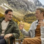 Roger Federer und Mads Mikkelsen feiern die Schweiz Roger Federer und Mads Mikkelsen feiern die Schweiz