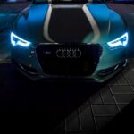 Audi driftet durch Mailand