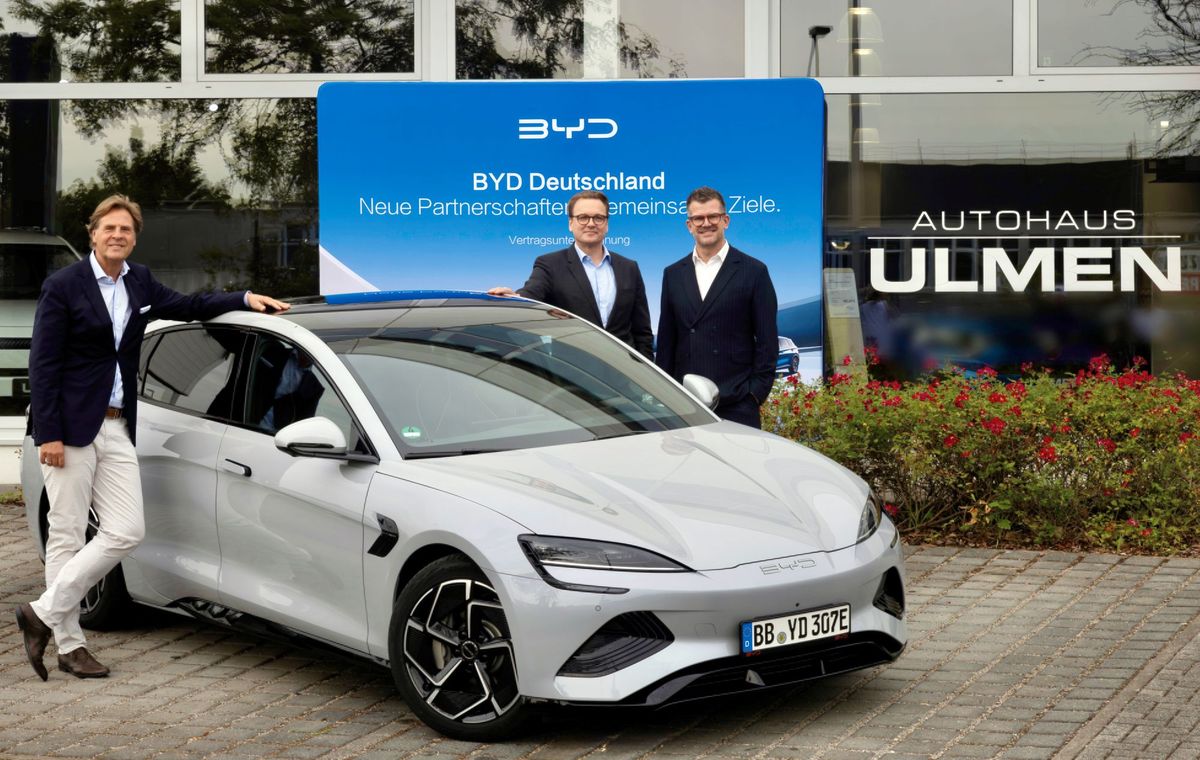 Dr. Klaus Gutberlet, Lars Bialkowski und Peter Rath.