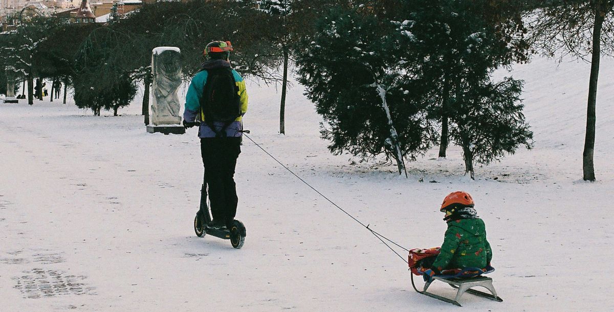 E-Scooter sind bei Kälte ein Risiko