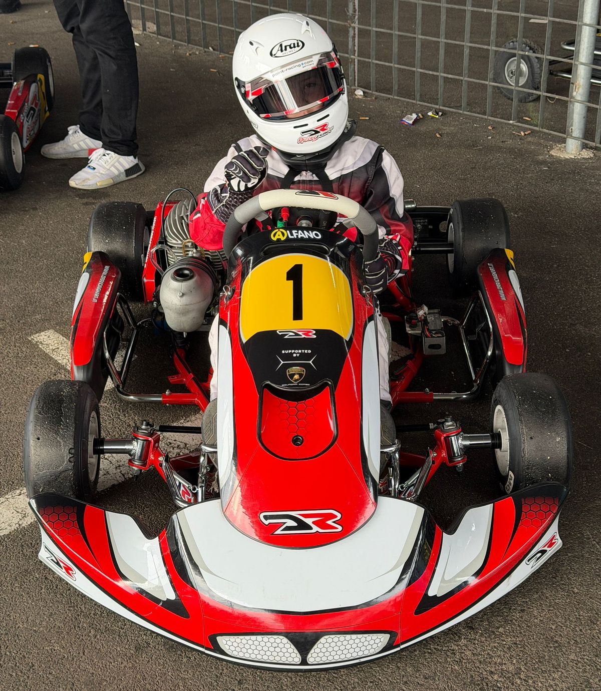 Vincent Bert sorgt für Aufsehen im Kartsport