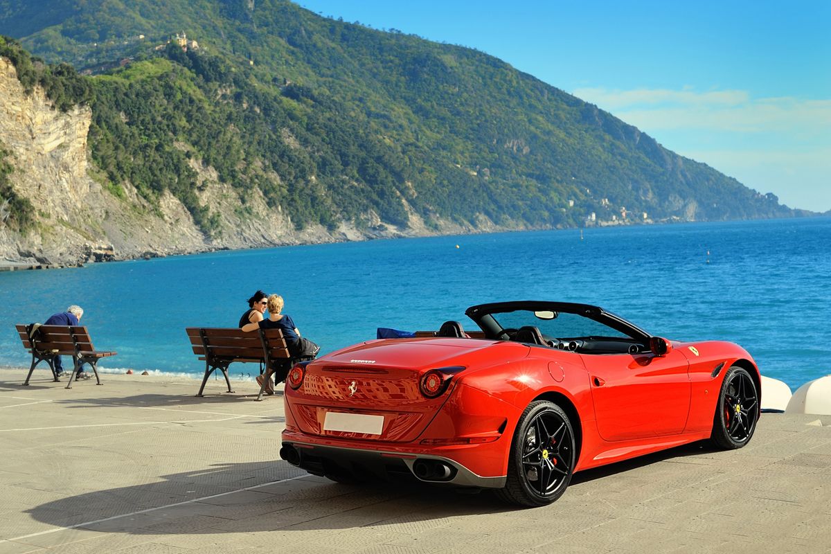 Roadtrip Toskana - hinter dem Steuer mit Castelfalfi
