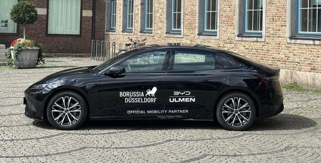 Autohaus Ulmen mit BYD im Einsatz für Tischtennis-Rekordmeister