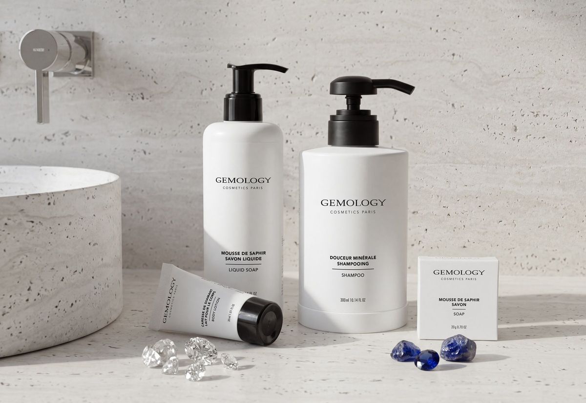 Groupe GM und Gemology - Edelstein-Kosmetik in der Hotellerie
