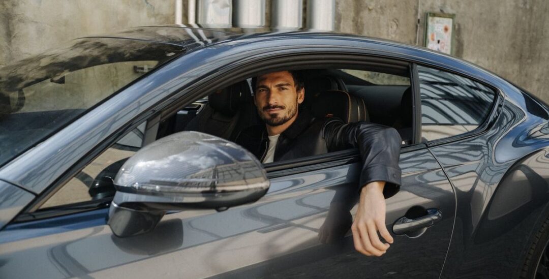 Bentley und Mats Hummels - Weltmeister wird Markenbotschafter