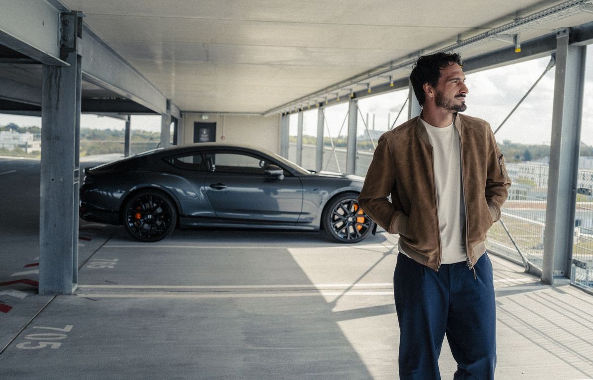 Bentley und Mats Hummels - Weltmeister wird Markenbotschafter